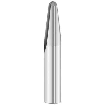 Fullerton Tool 2-Flute - 3261 Tapered Mill GP End Mills, Straight, Ball, Standard, 1/8 32600